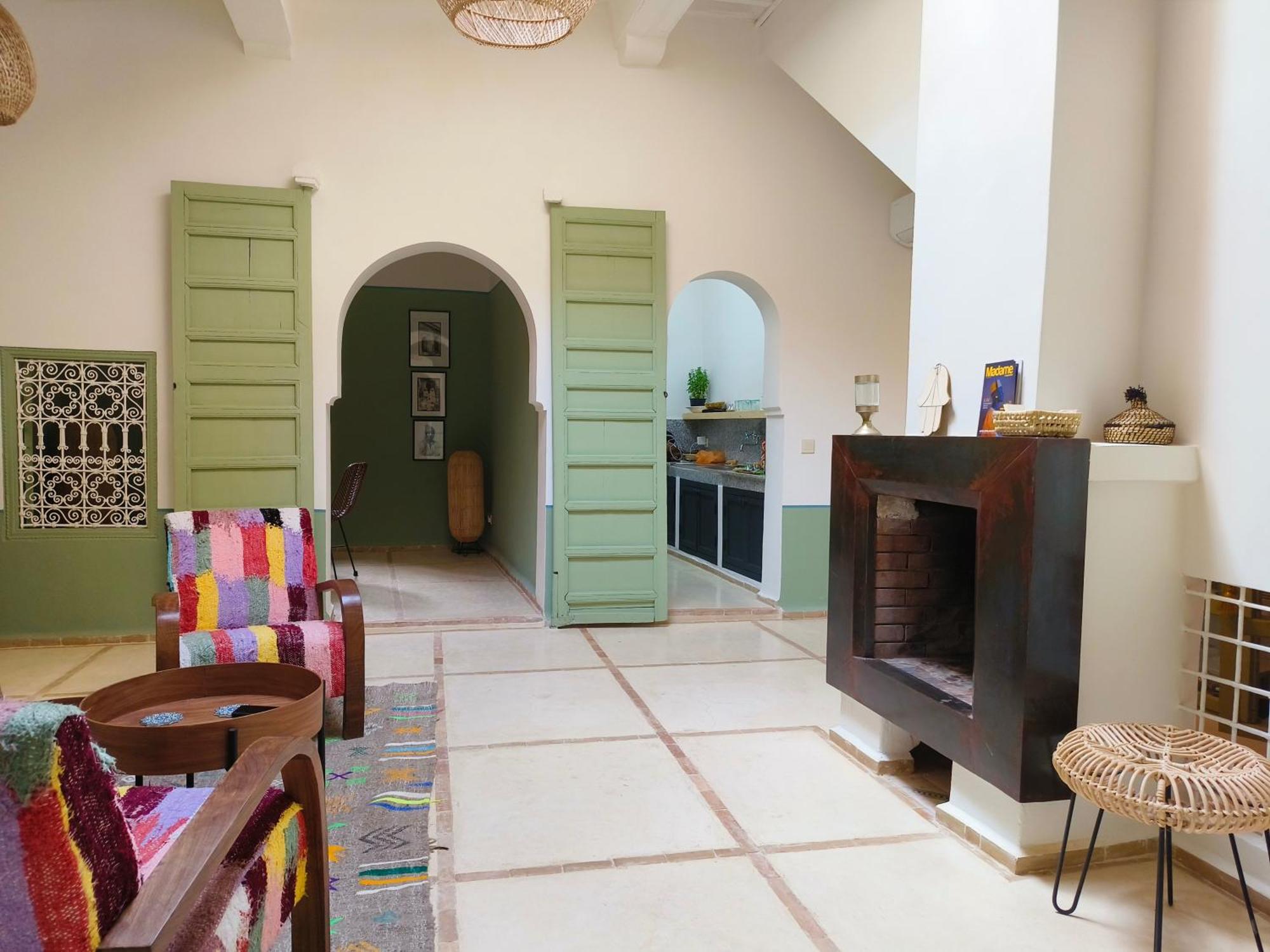 Dar Dabakech, Proche Jemma El Fna, Souk, Centre Medina, Riad, Logement Entier De 2 A 6 Personnes Marraquexe Exterior foto